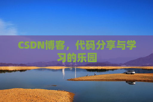 CSDN博客，代码分享与学习的乐园